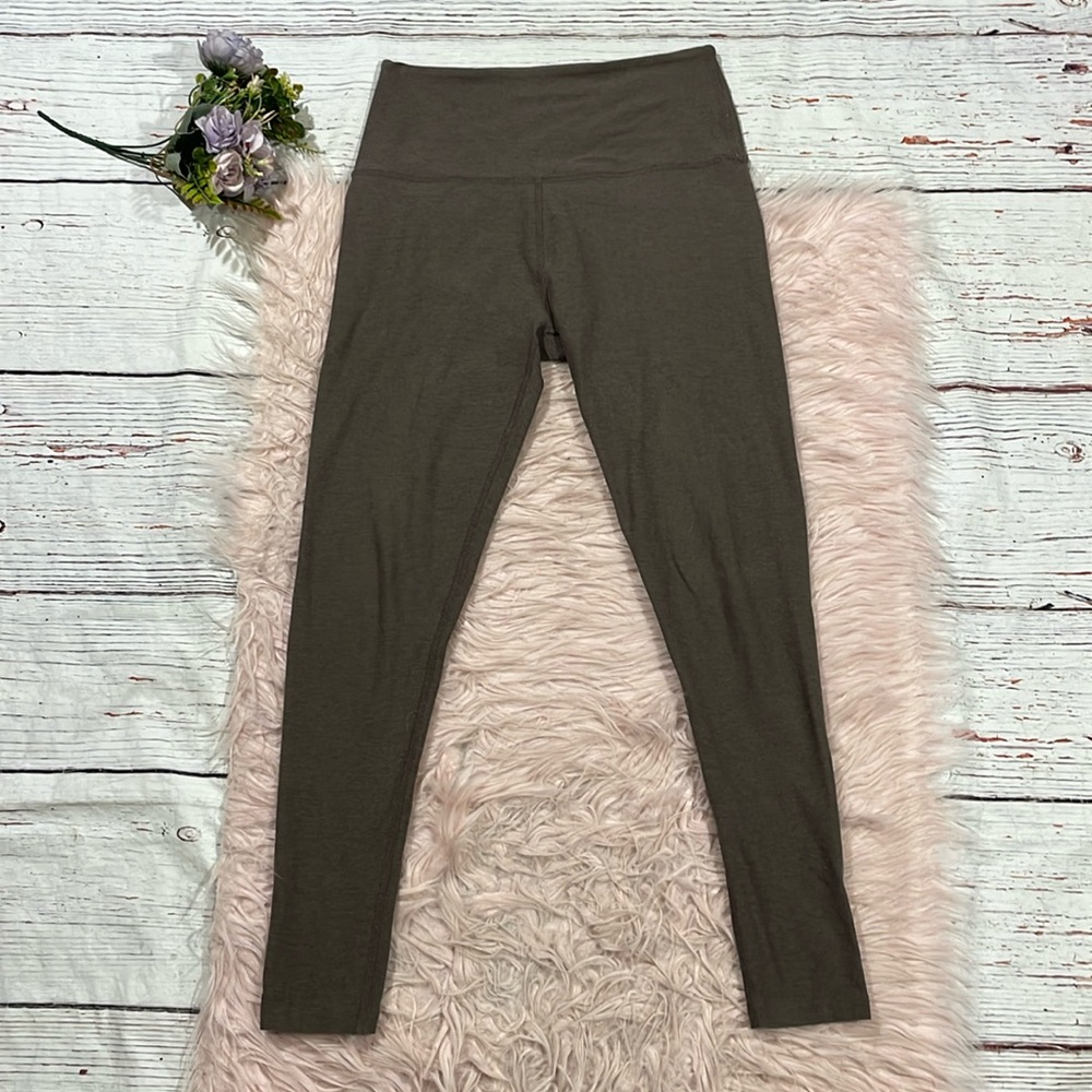 Beyond Yoga Spacedye Caught In The Midi High Waisted Legging Mocha